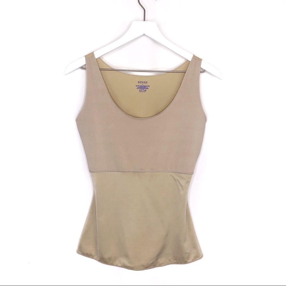 Spanx Nude/Beige Control Tank Top